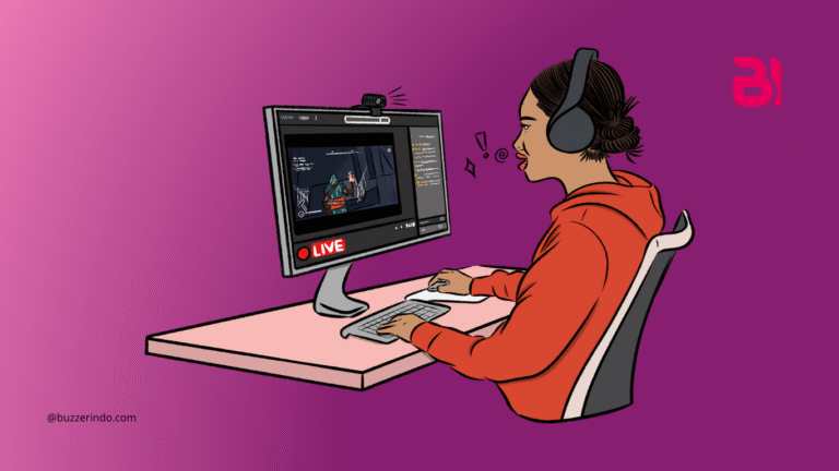 menjadi live streamer