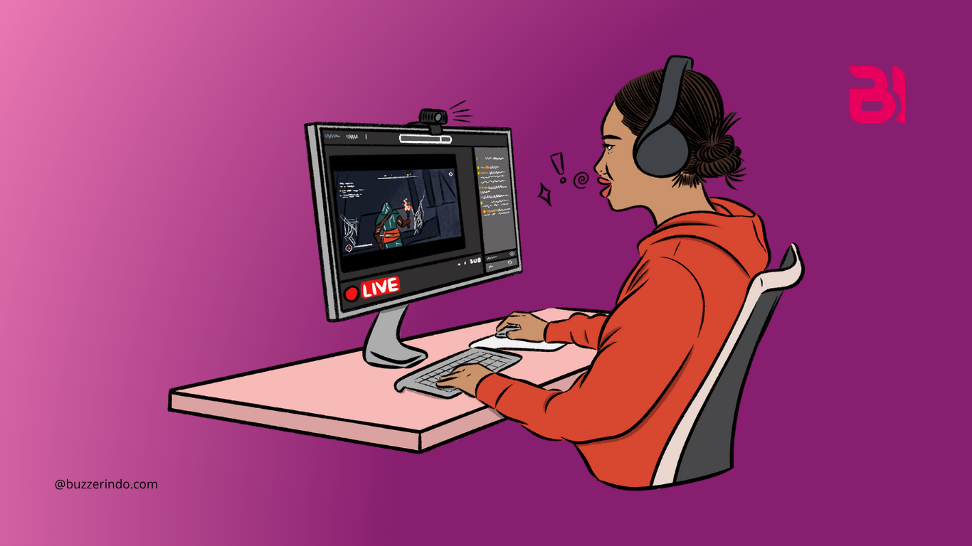 menjadi live streamer