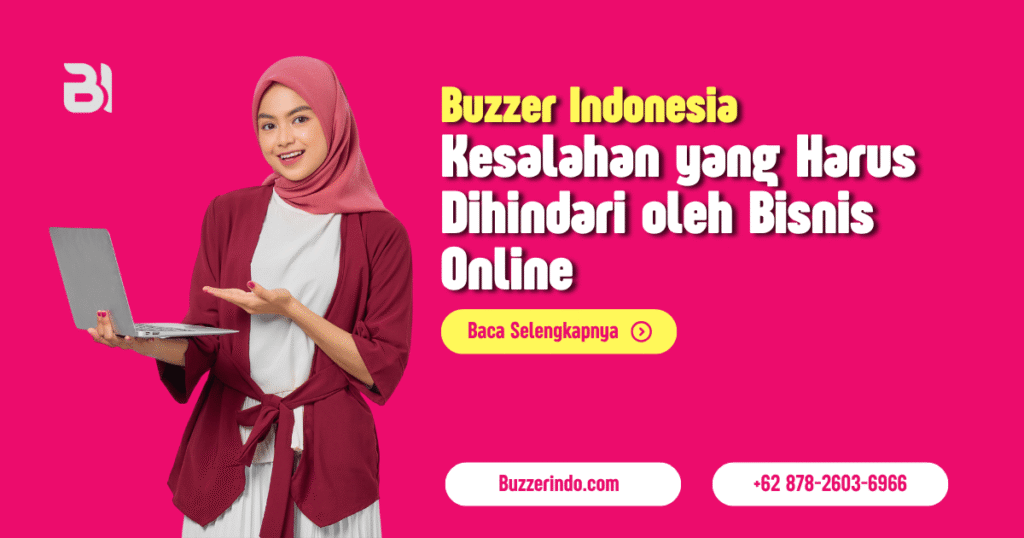 6 Kesalahan yang Harus Dihindari oleh Bisnis online