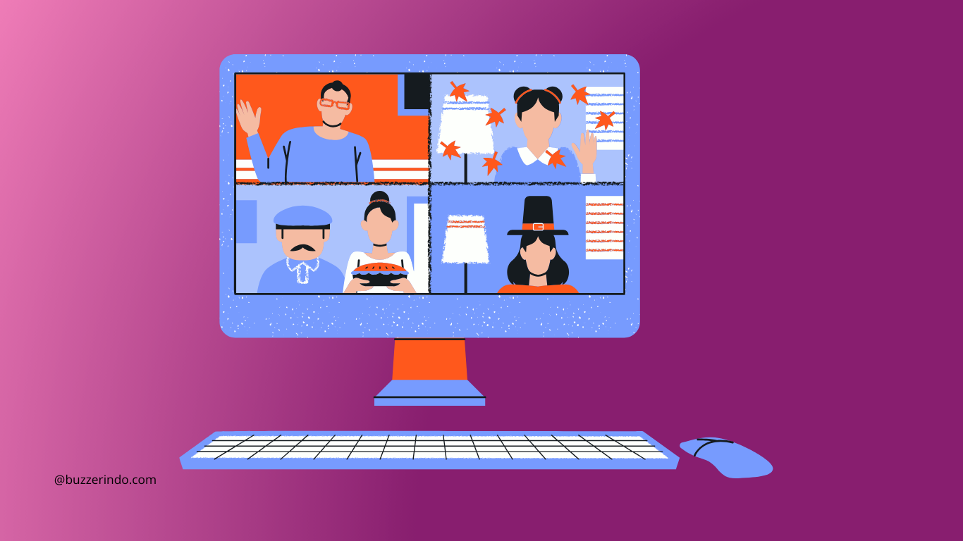 diskusi di zoom meeting