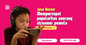 streamer pemula cepat viral