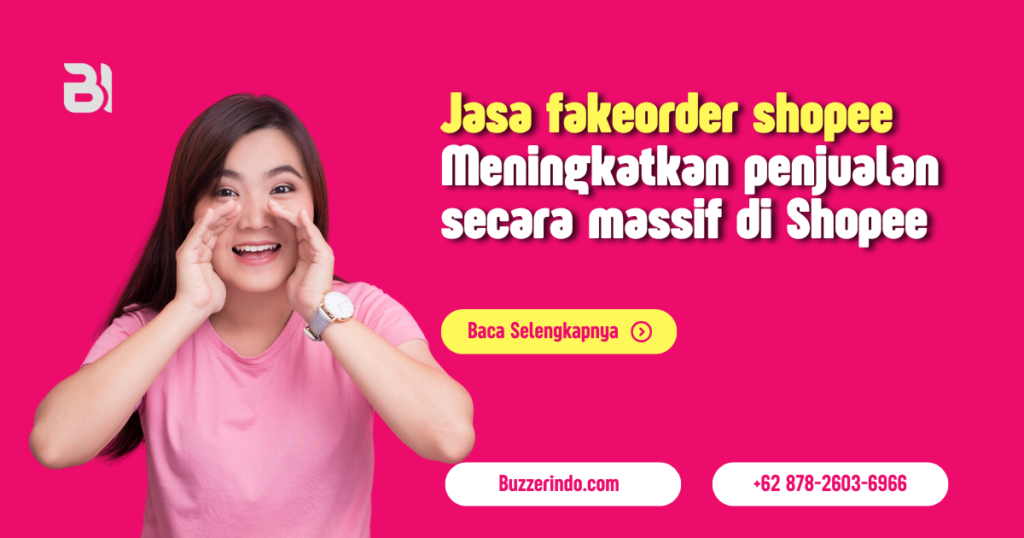 jasa fakeorder shopee