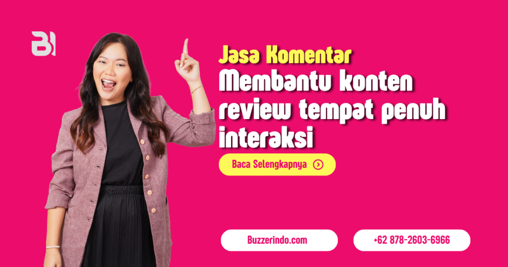 Konten Review Tempat Memiliki Interaksi yang Tinggi